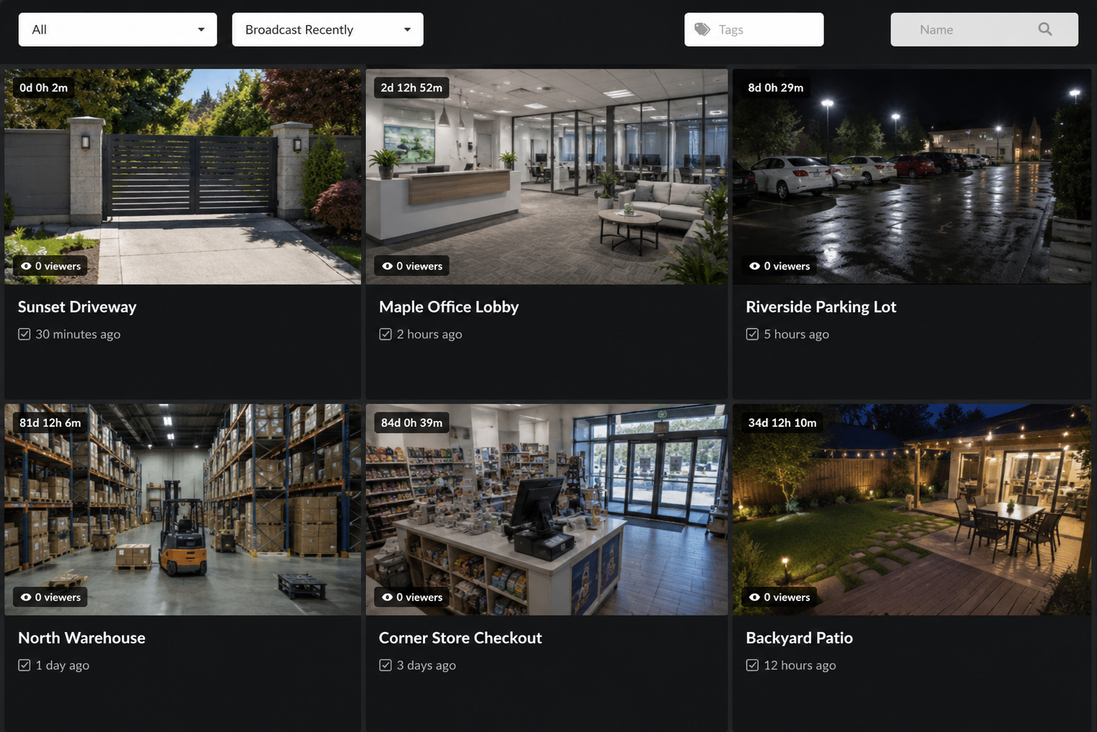 IP Camera Streaming — Publish RTSP Cameras to Your Website – Broadcast ...